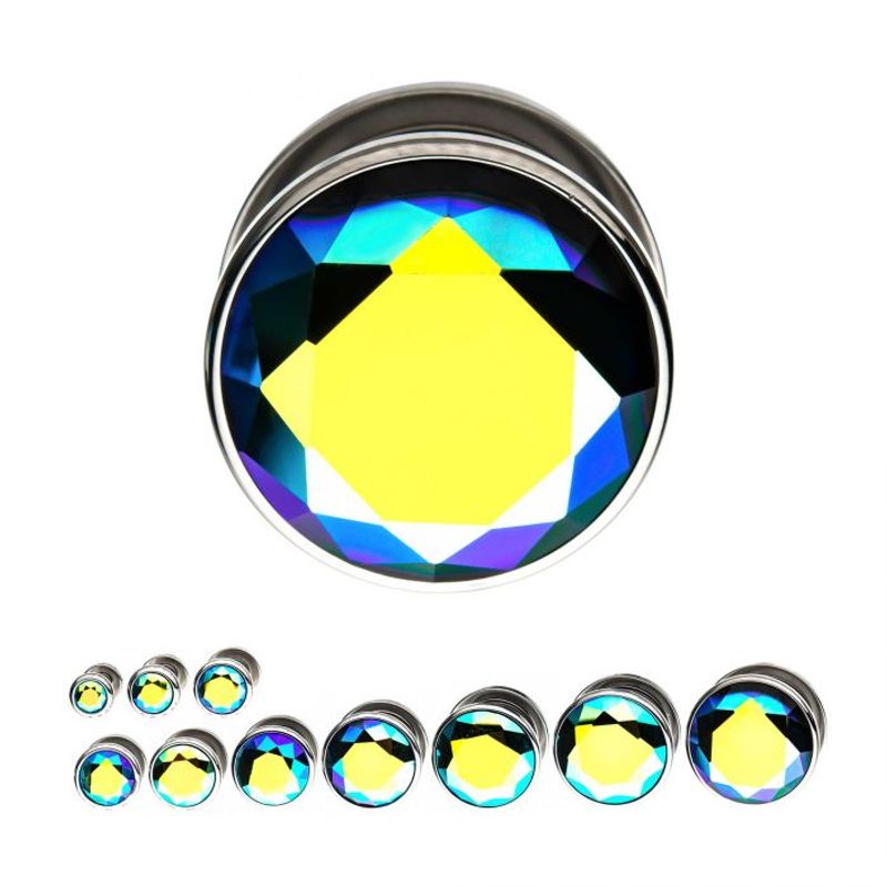 Cubic Zirconia Screw-fit AB