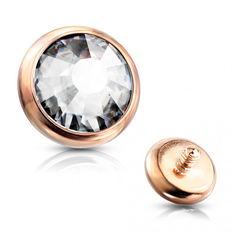 Dermal Disc Rose Gold