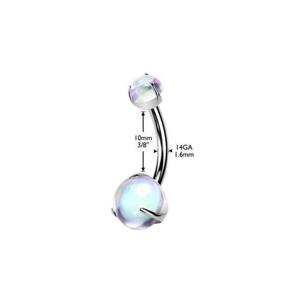 Hovedbilde Lume Crystal Ball Belly Ring