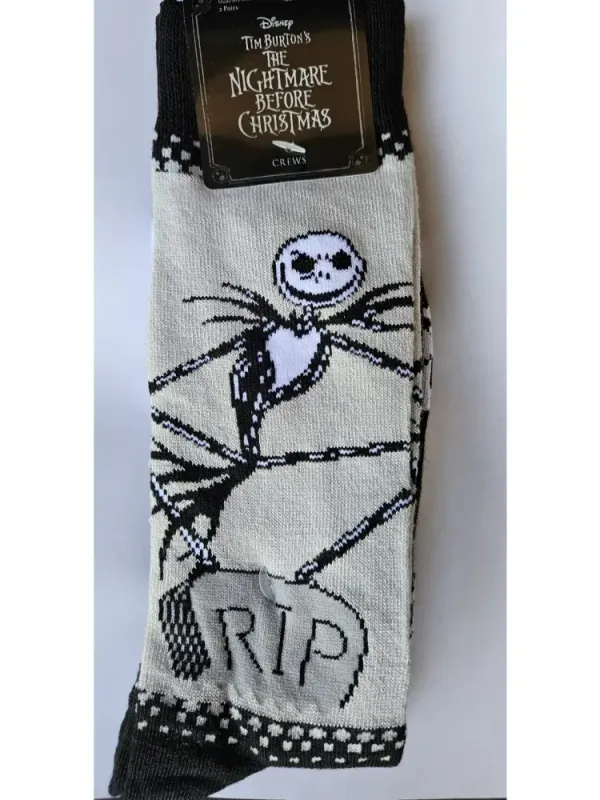 Nightmare Before Christmas 2pk Socks