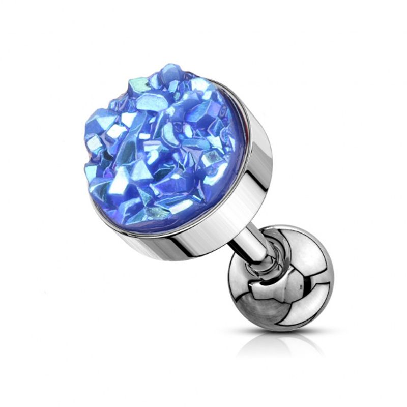 Druzy Stone 1,2mm Blue