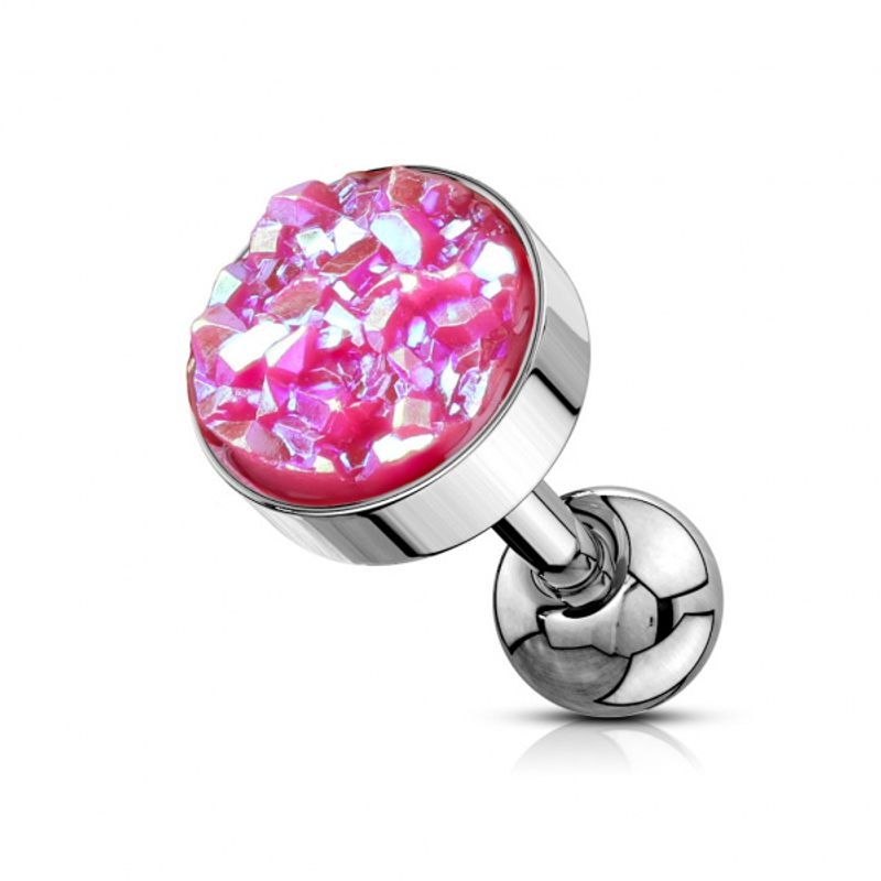 Druzy Stone 1,2mm Pink