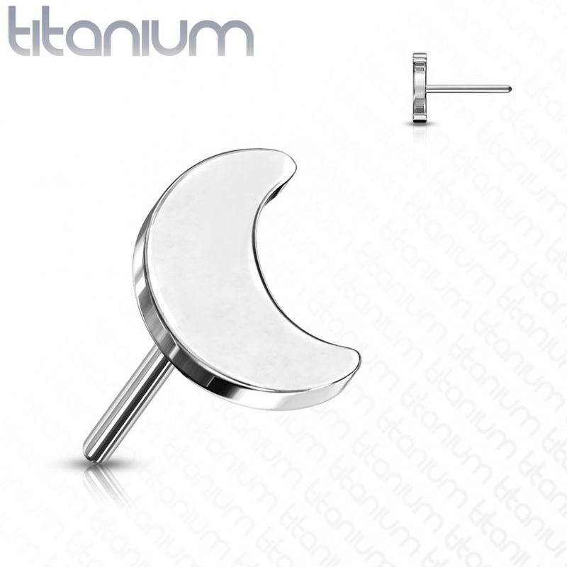 Small Moon Push-fit Silver