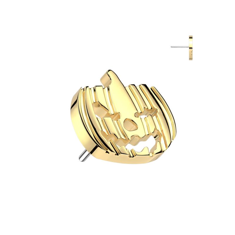 Jack-o-lantern Push-fit Gold