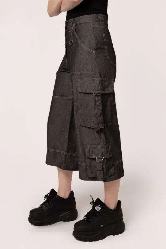 Ash Cropped Jeans