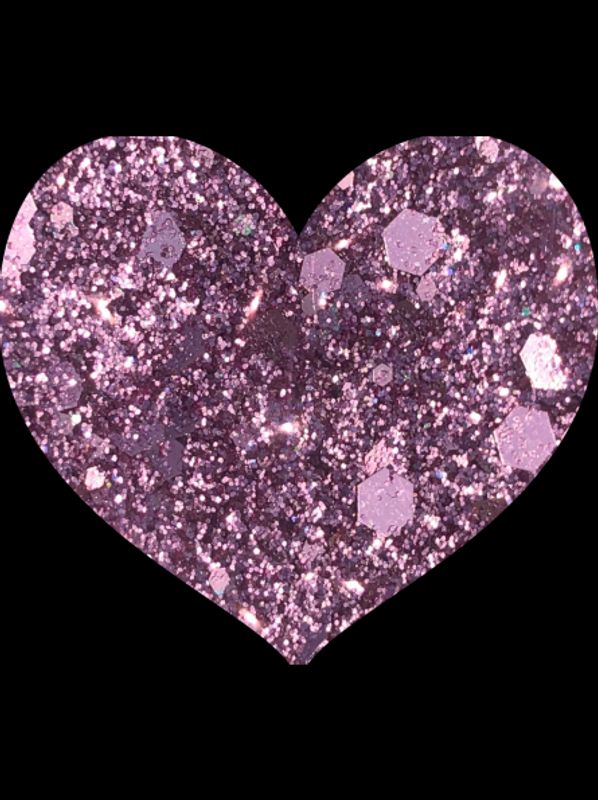 Pressed Glitter Baby Pink