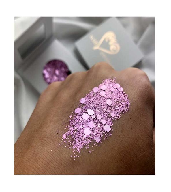 Main Image Pressed Glitter Baby Pink