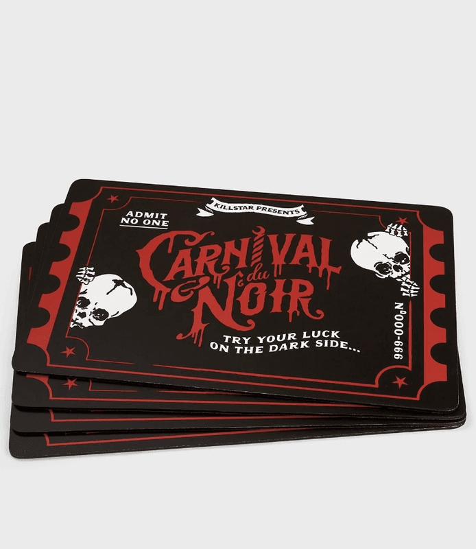 Sideshow Placemats (Set Of 4)