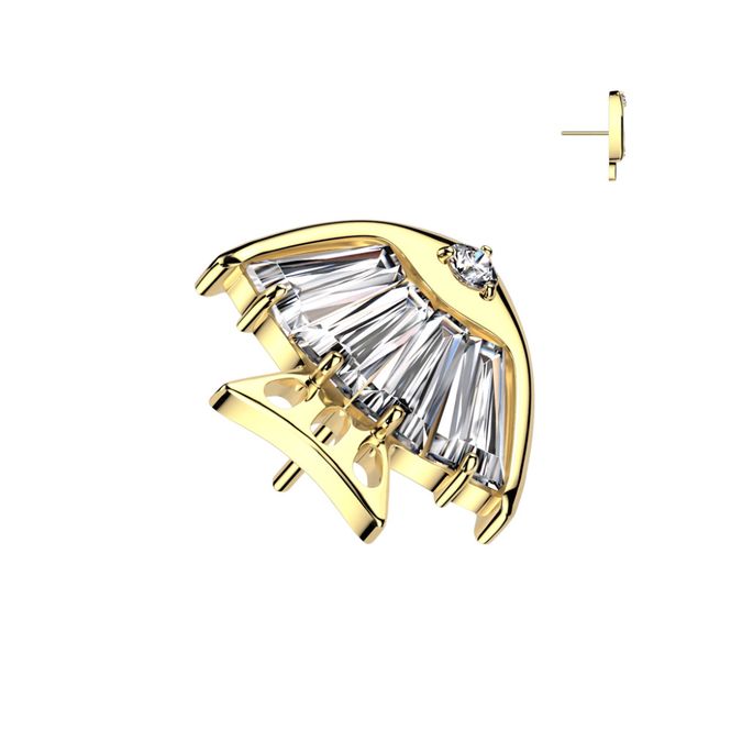 Hovedbillede Fish Push-fit Gold Clear