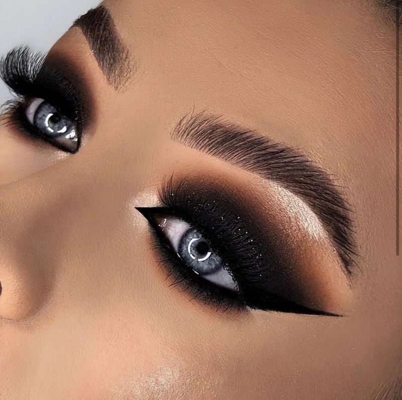 Pressed Glitter Black Beauty