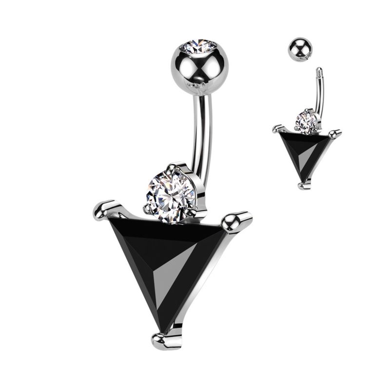 Onyx Belly Ring