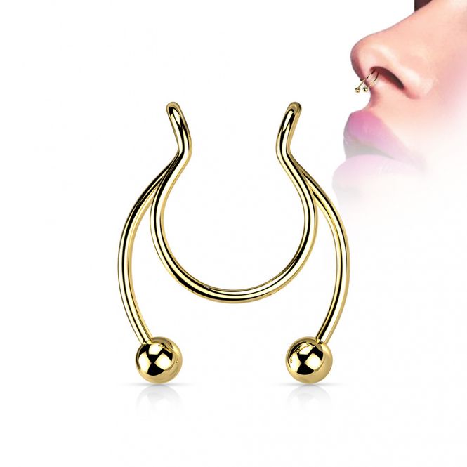 Hoofdbeeld Fake Septum Circular Barbell ...