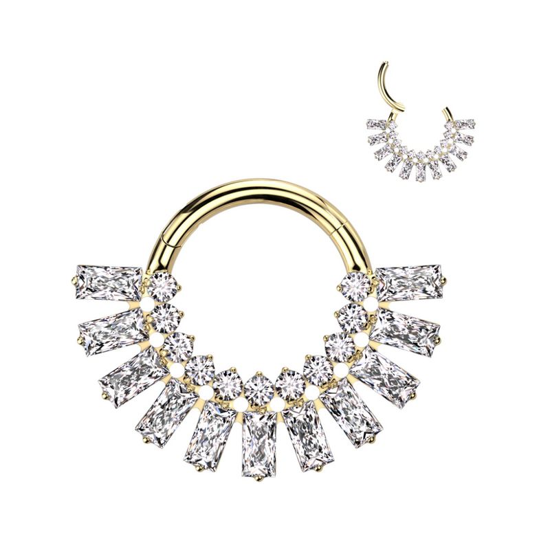 Osiris Hinged Ring Gold