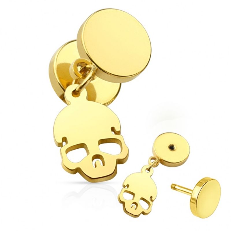 Fake Dangle Plug Skull