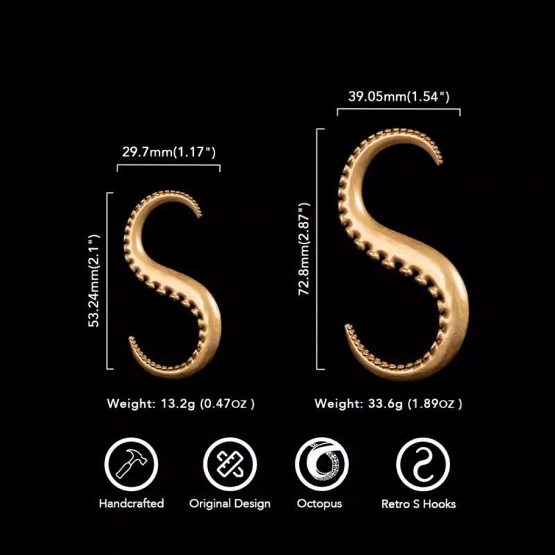 Octopus Tentacle Hook Large