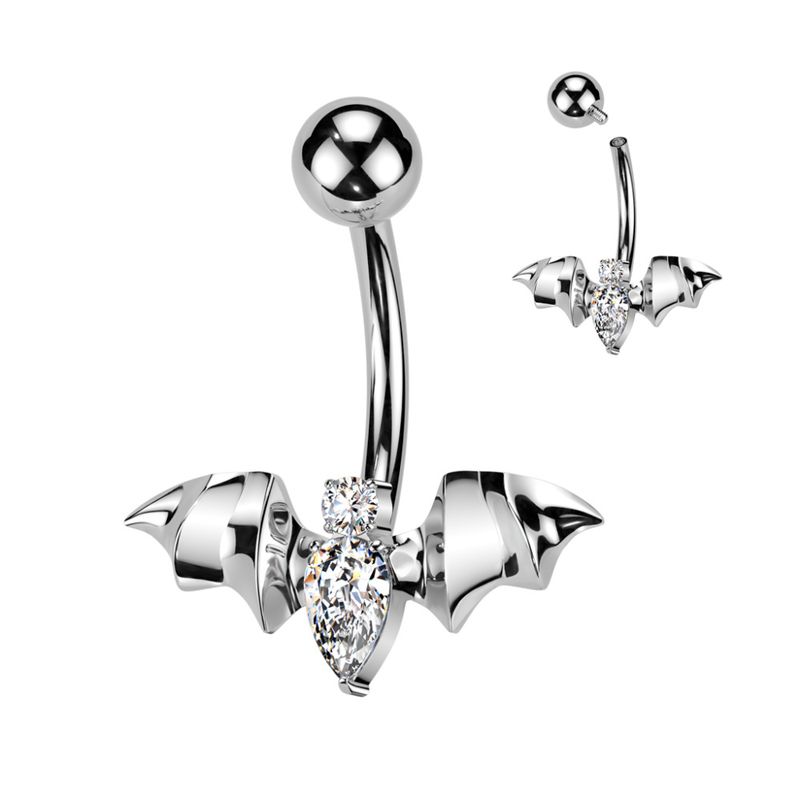 Titan Bat Belly Ring 