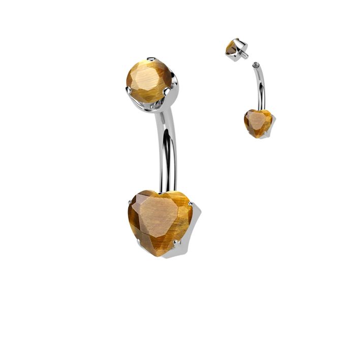 Hovedbillede Hanas Heart Belly Ring Tiger ...