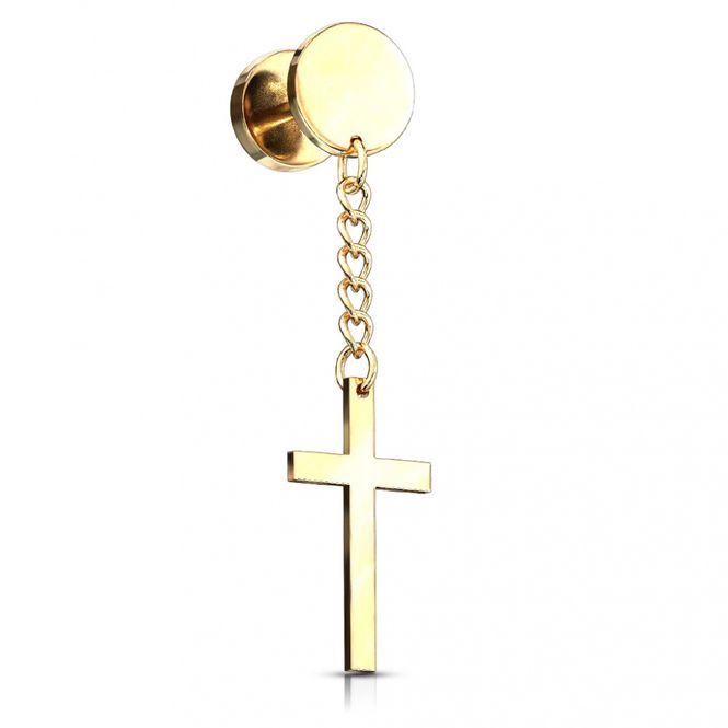 Hovedbillede Fake Dangle Plug Cross on ...