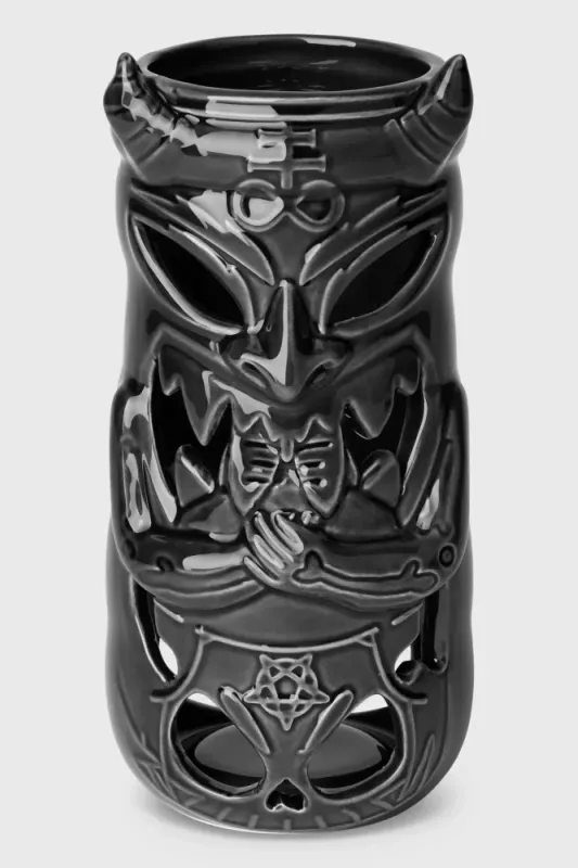 Tiki Demon Tealight Holder