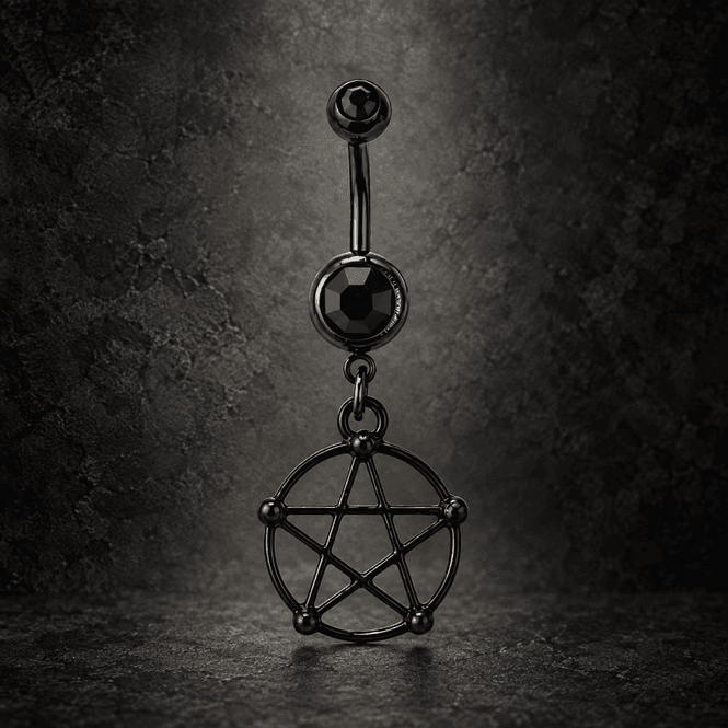 Hovedbilde Pentagram Belly Ring