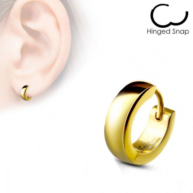 Huvudbild Hoop Earring Gold