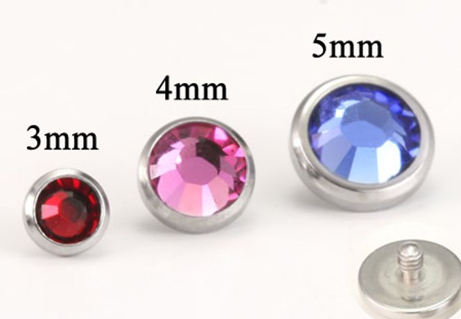 Main Image Flat Dermal Top Gold Opal ...