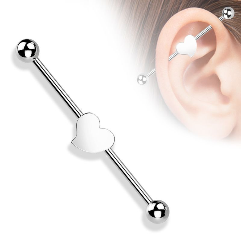 Heart Industrial Barbell