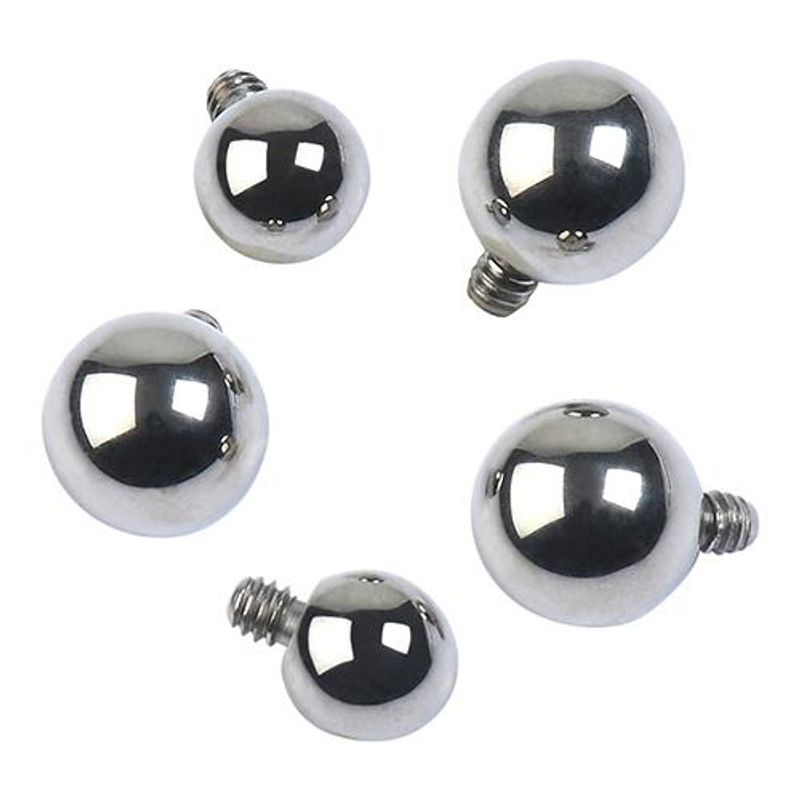 Titanium Ball Internally Threaded