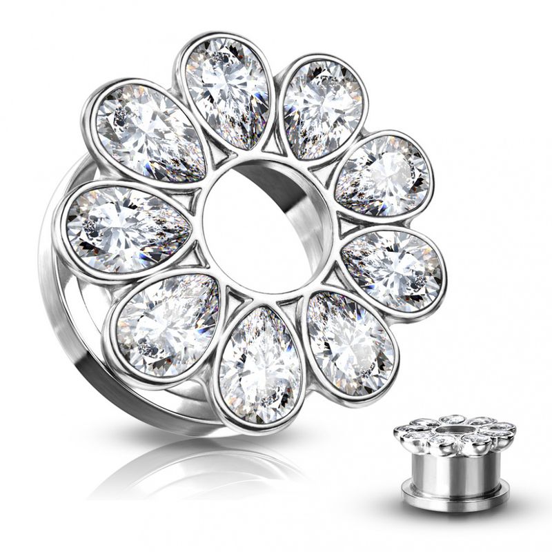Zircon Set Flower Tunnel 
