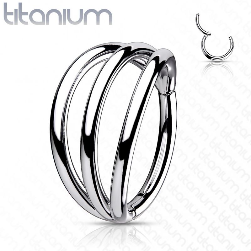 Pan Triple Hinged Ring