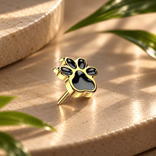 Hovedbilde Panda Paw Push-fit Black Gold