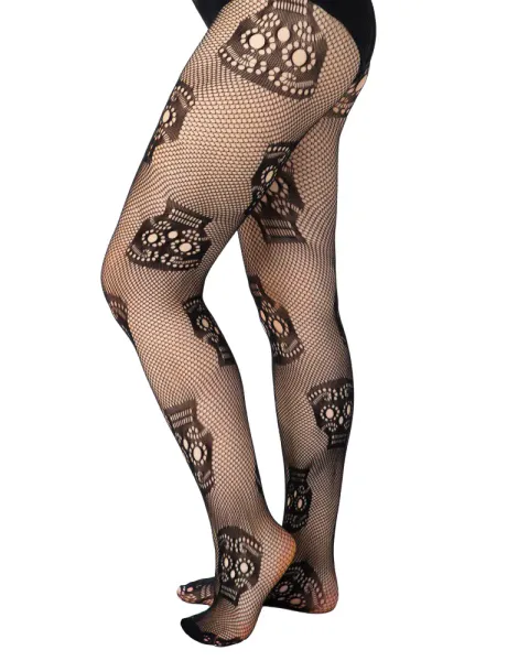 Hovedbilde Sugar Skull Net Tights