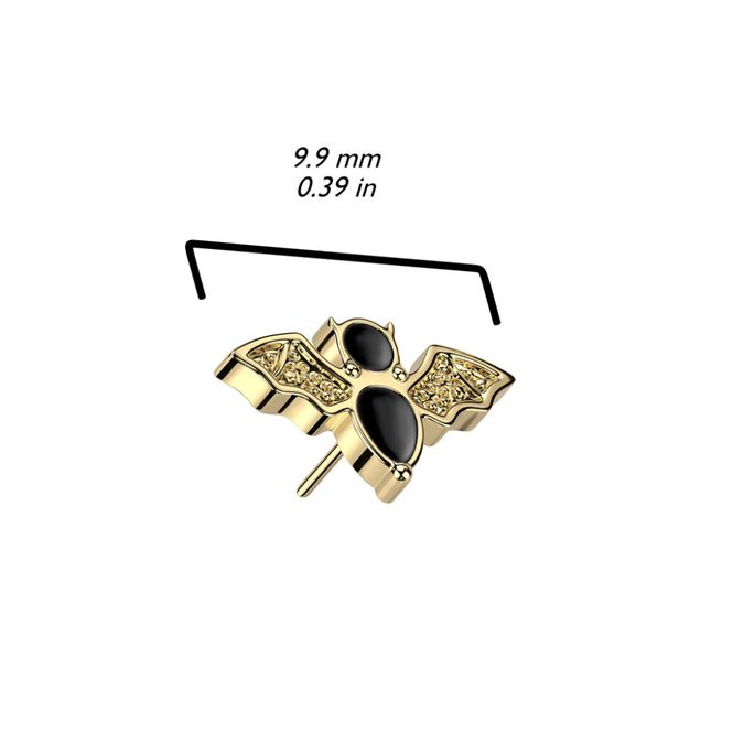 Hovedbilde Bat Push-fit Gold