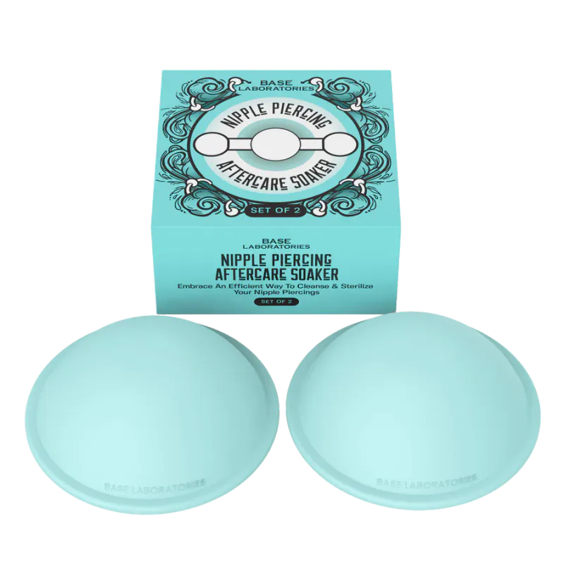 Nipple Piercing Aftercare Soaker Set 