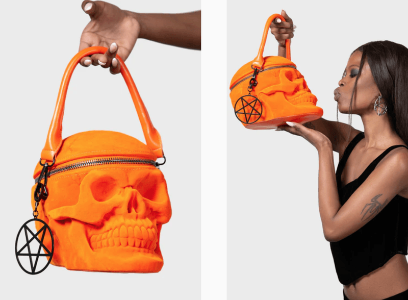 Grave Digger Handbag [Orange]