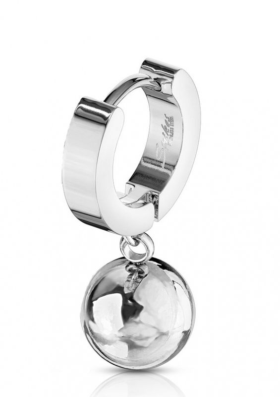 Hoop Earring With Ball