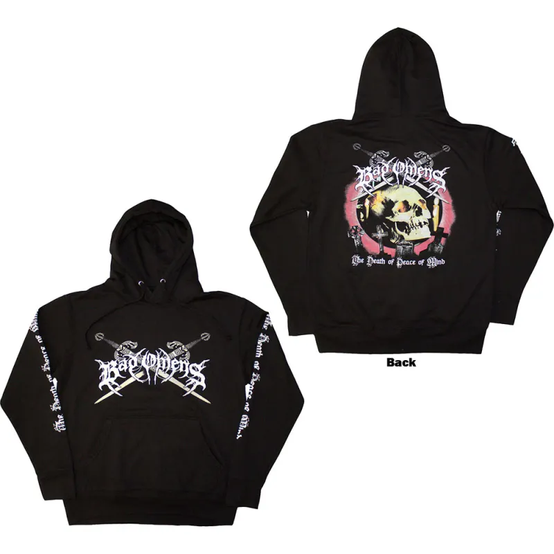 Bad Omens Pullover Hoodie Skull and Candles