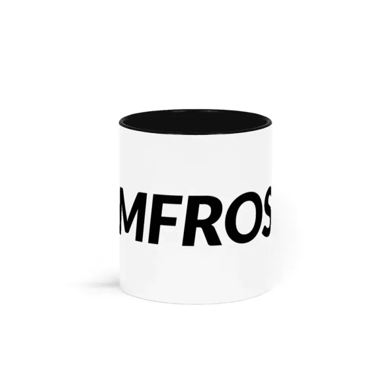 Rimfrost Black Two Tone Mug