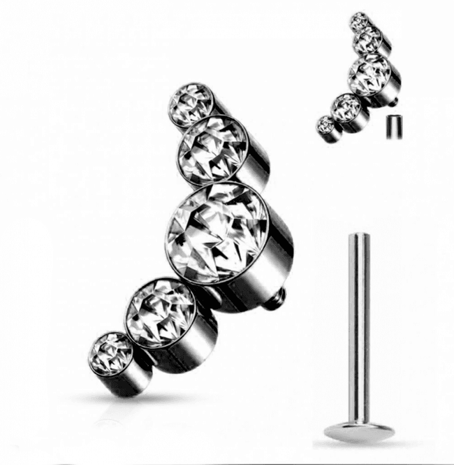Hovedbilde Five Crystal Arc Internally ...