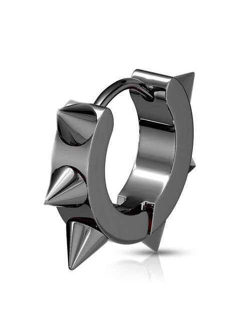 Hovedbilde Baby Billy Hoop Earring Black