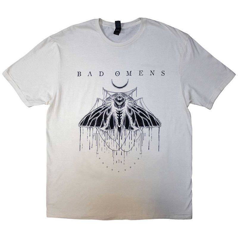 Bad Omens T-Shirt: Moth white