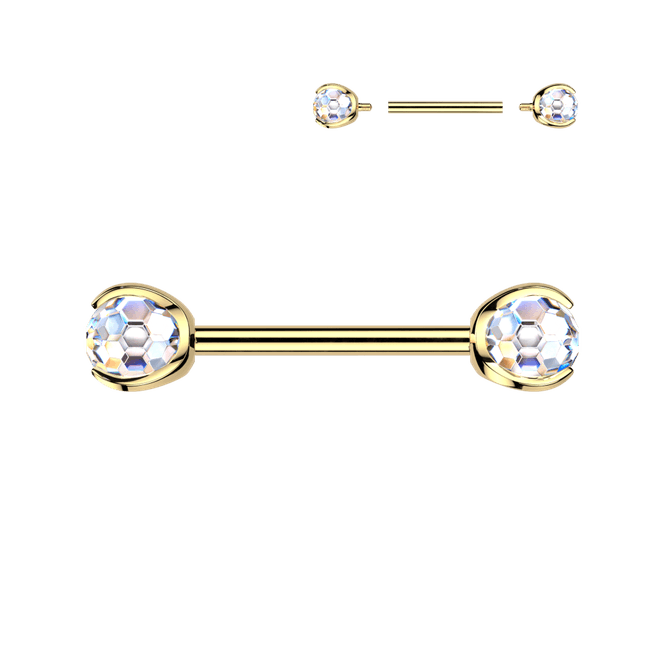 Hovedbilde Lani Nipple Bar Gold