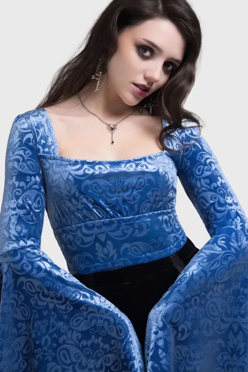 Whimsy Flutter Long Sleeve Top