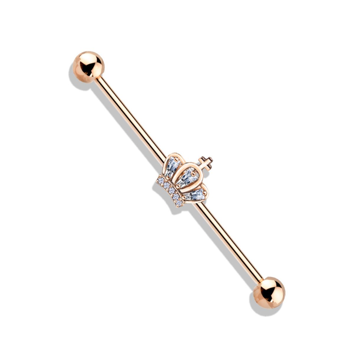 Industrial Crown Rose Gold