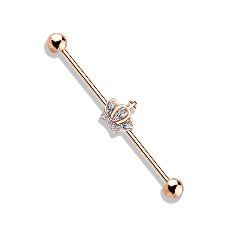 Industrial Crown Rose Gold