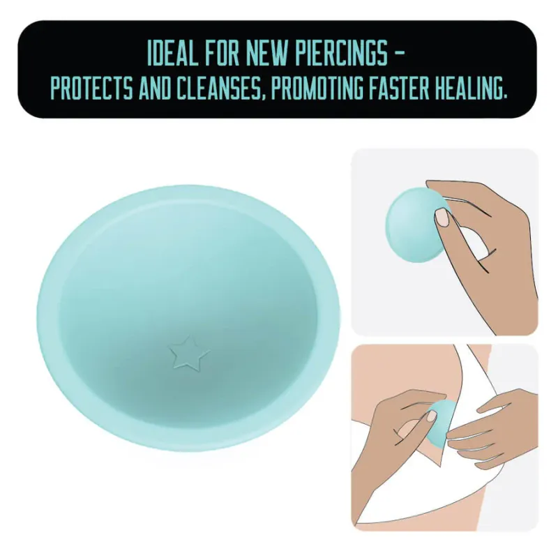 Nipple Piercing Aftercare Soaker Set 