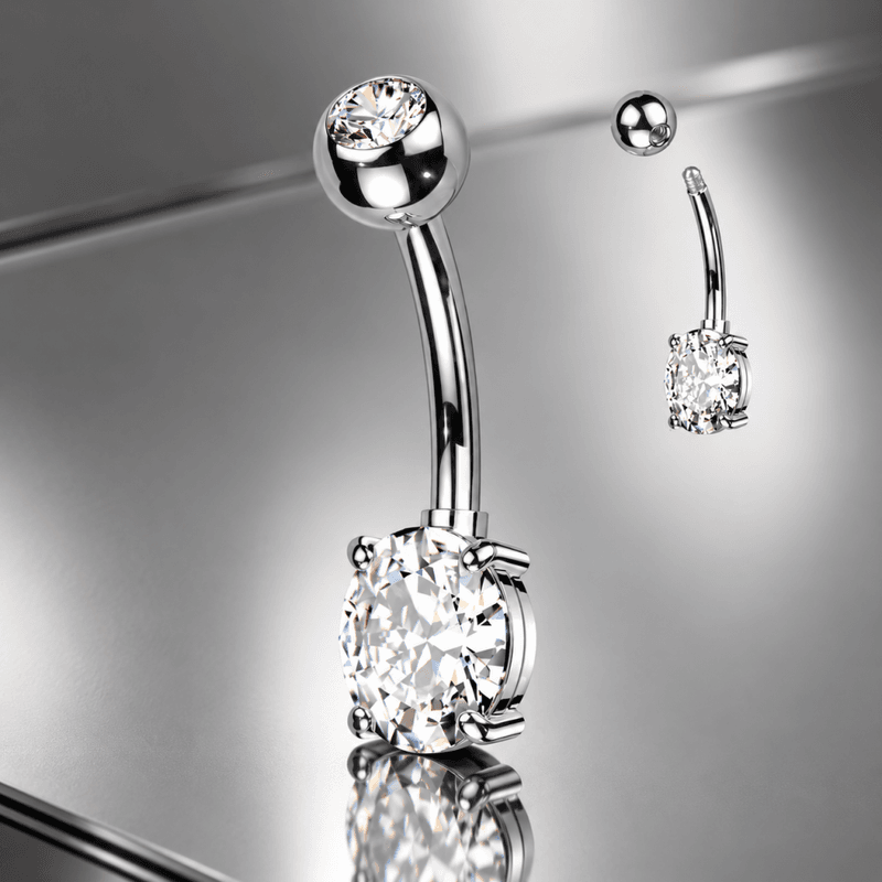 Thea Titanium Belly Ring 