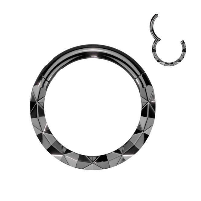 Main Image Zina Front Facing Hinged Ring ...