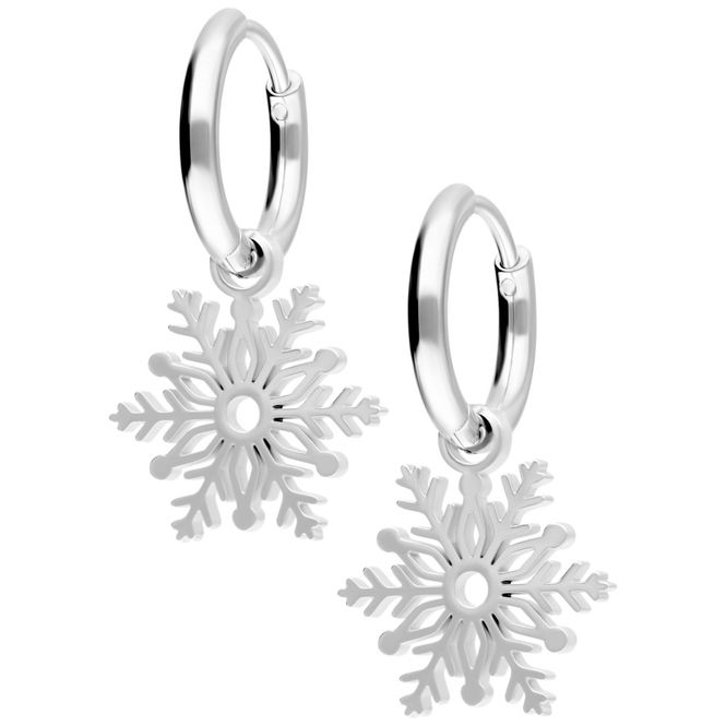 Main Image Little Snowflake Hoops