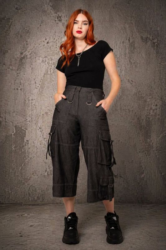 Ash Cropped Jeans